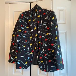 Men’s Tipsy Elves Tangle Wrangler Blazer with Tie